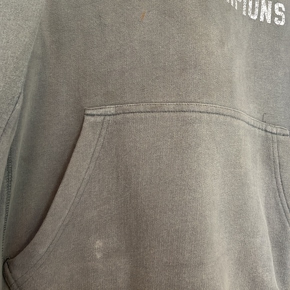 Hunter Green Aeropostale Sm Hooded Sweatshirt - Picture 5 of 7